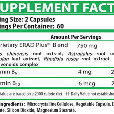 ERAD Plus® Pre-D 120 Veg Capsules- Enriched Formula